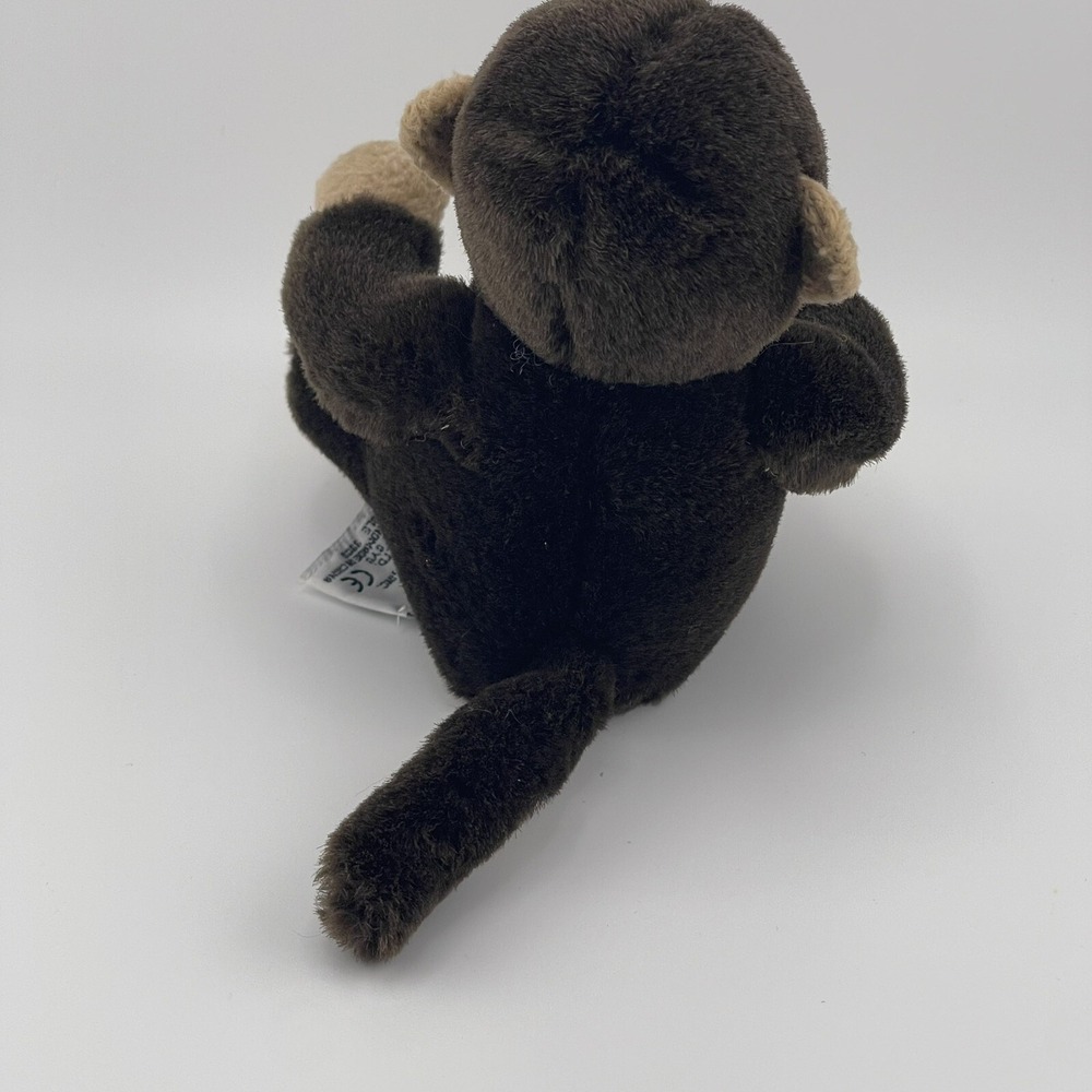 Russ Berrie Luv Pets Joy Brown Monkey Miniature Stuffed Animal Plush 7 in - Picture 3 of 9